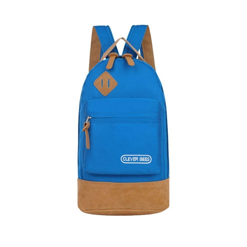 CleverBees Unisex Typography  Printed Backpack