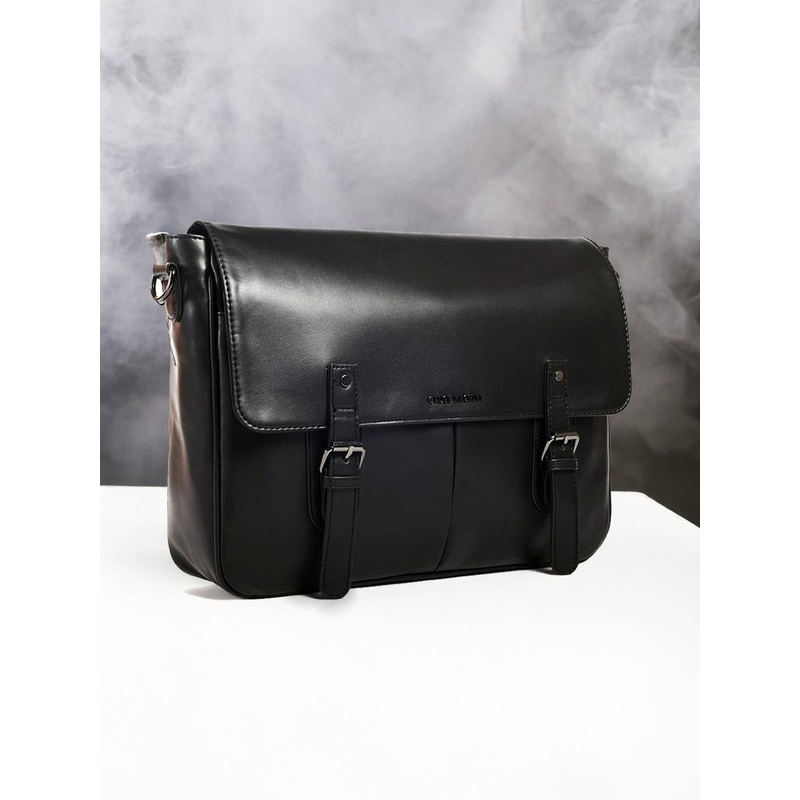 Gauge Machine Unisex Textured Laptop Bag