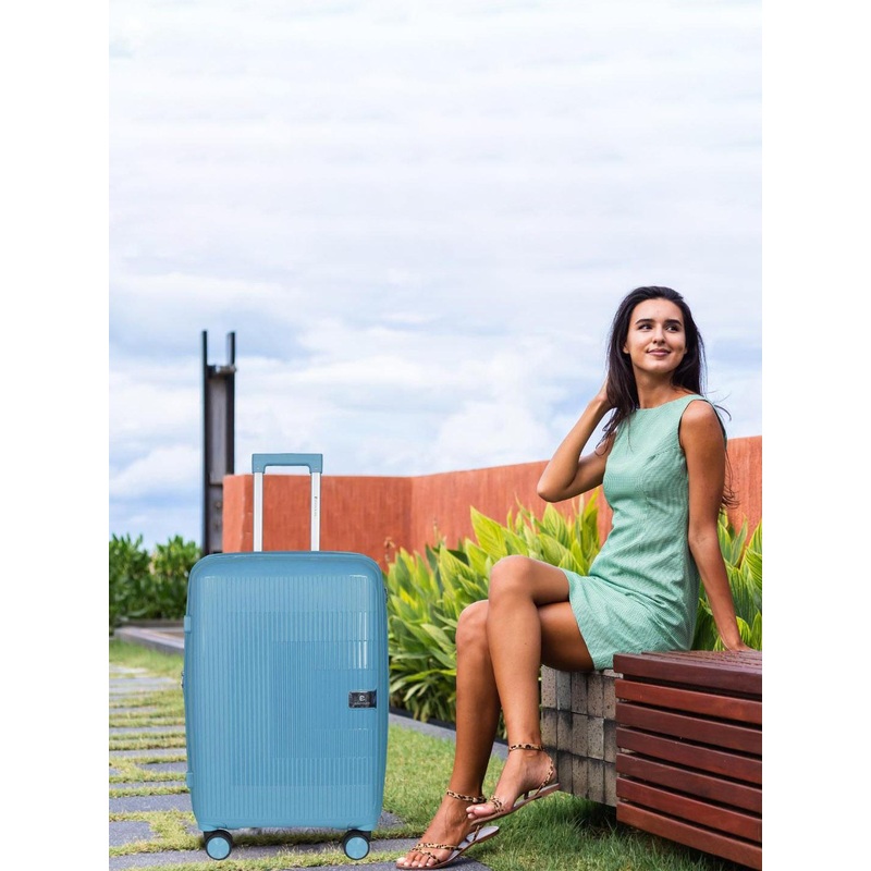 Polo Class Unisex Set Of 2 Hard Sided  Trolley Bag