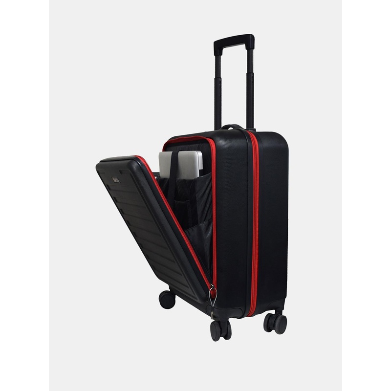 SWISS MILITARY Primusplus Textured Cabin Trolley Bag