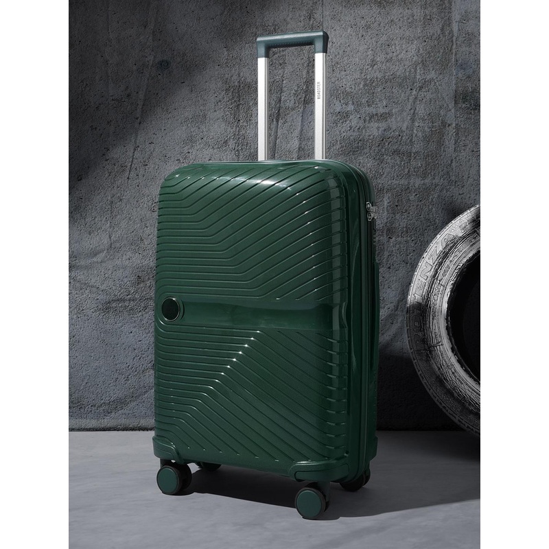 The Roadster Life Co. Textured 360 Degree Rotation Medium-Sized Trolley Bag – 74.93 L