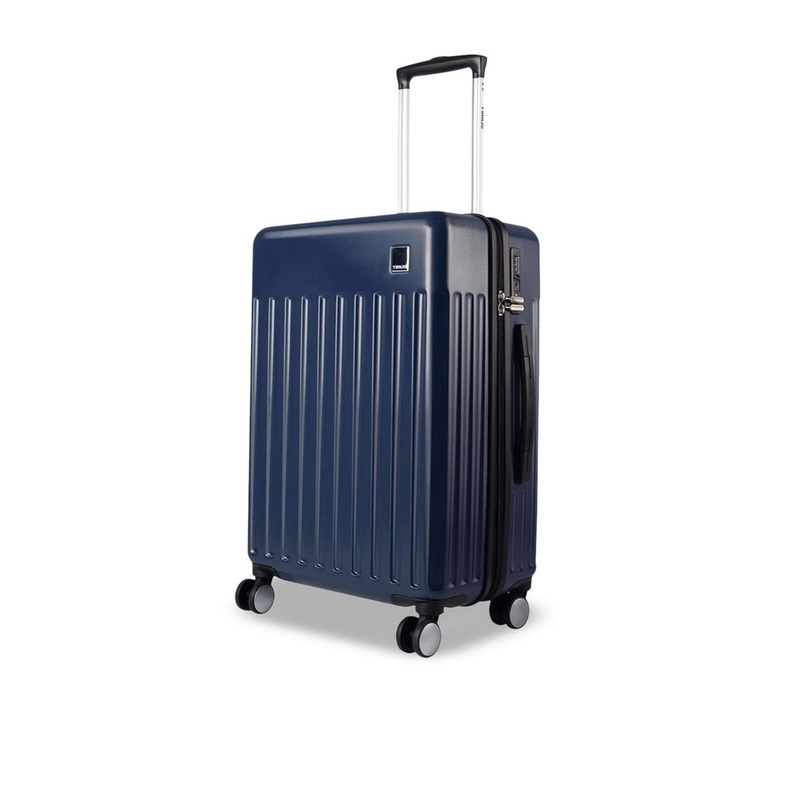 Timus Neolite Textured Hard-Sided Medium Trolley Bag