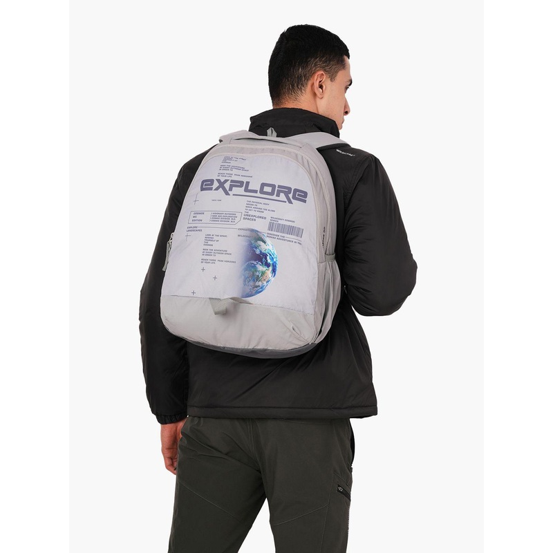 Wildcraft Unisex Padded Medium Backpack With Compression Straps