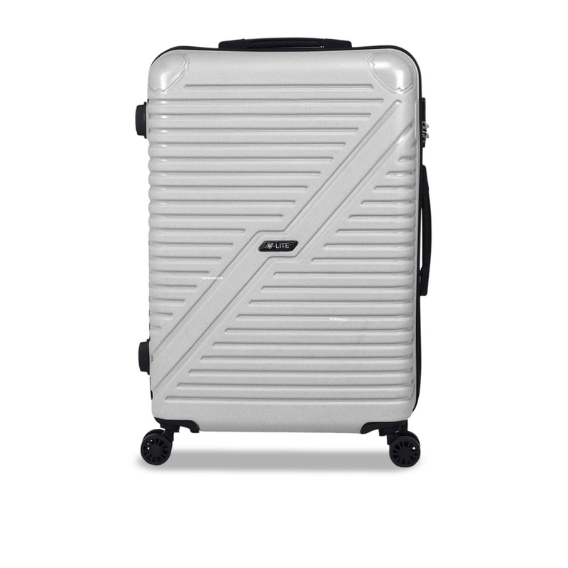 ACEPACK Starlink Hard Sided Medium Trolley Suitcase