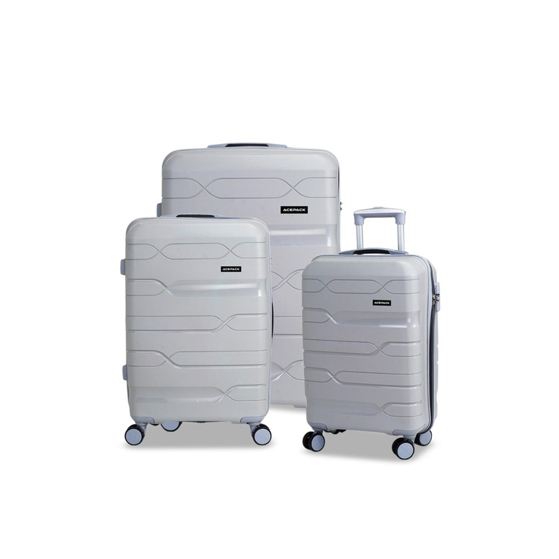 ACEPACK Starlink Set Of 3 Hard-Sided Large & Medium, Cabin Trolley Bag