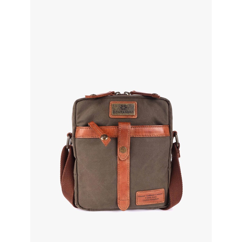 KOMPANERO Unisex Voyager Messenger Bag