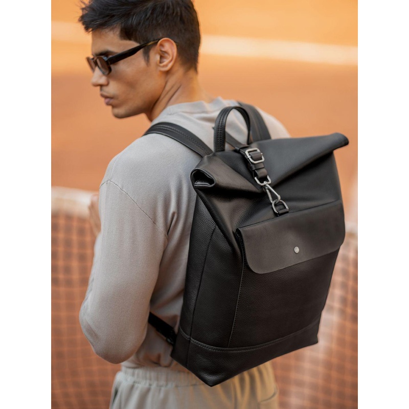 MAI SOLI Berlin Black Backpack