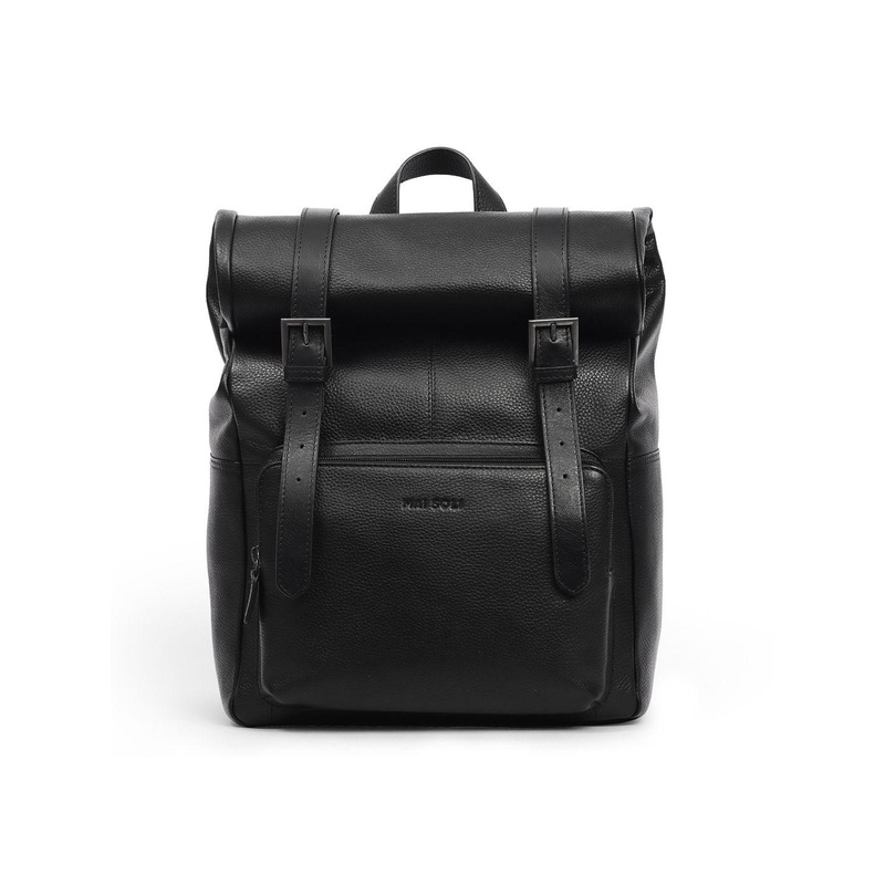 MAI SOLI Toronto Black Backpack
