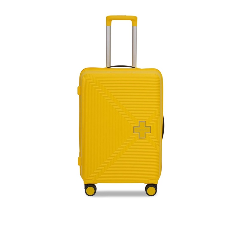 SWISS MILITARY Hard-Sided Medium Trolley Suitcase