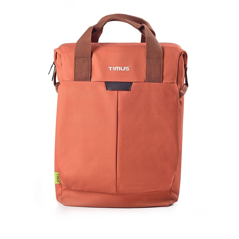 Timus Unisex Brand Logo Printed Backpack