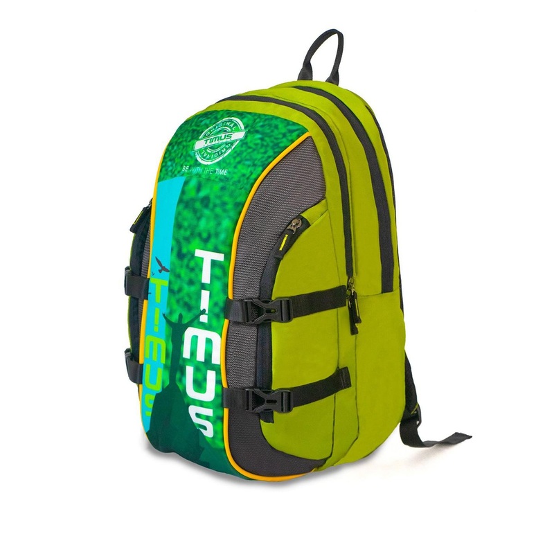 Timus Unisex Typography Backpack