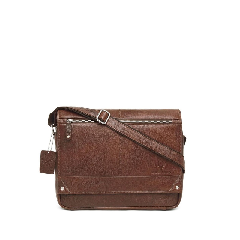 WildHorn Men Laptop Leather Messenger Bag
