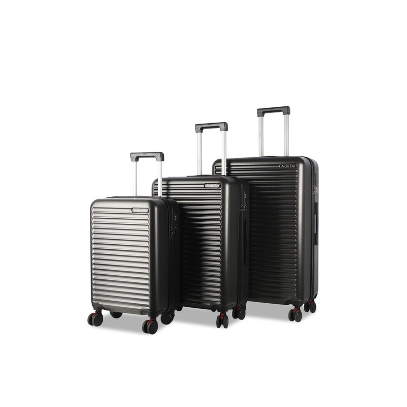 Arctic Fox Rooster Set Of 3 Hard-Sided Trolley Suitcase