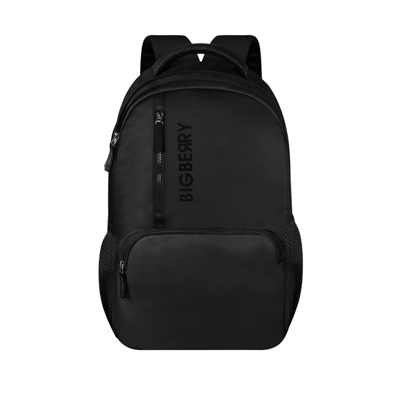 BIGBERRY Men Brand Logo Printed Backpack