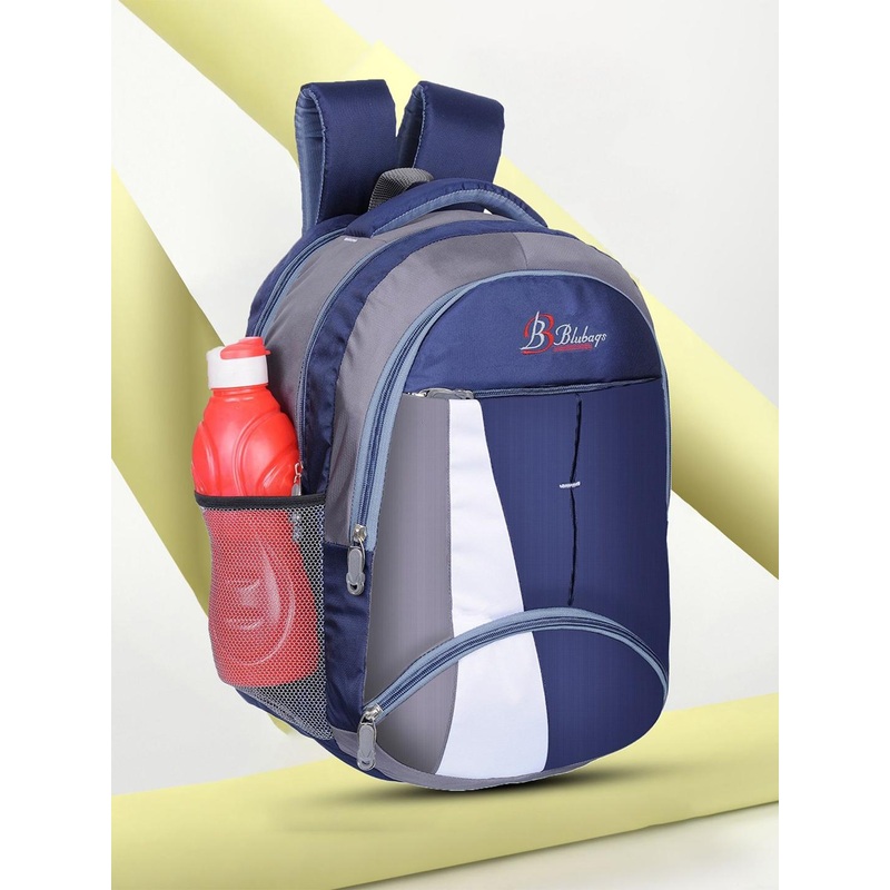 Blubags Men Solid Zip Padded Laptop Bag