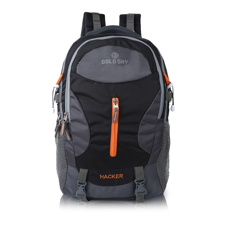 GOLD SKY Men Colourblocked Backpack