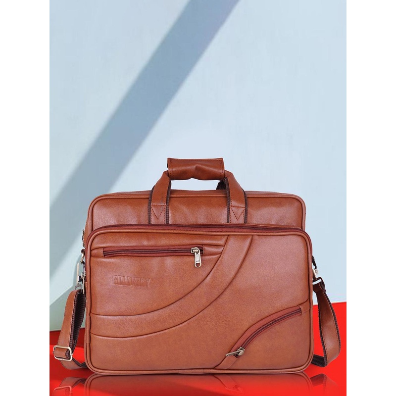 GOLD SKY Men Solid Messenger Bag