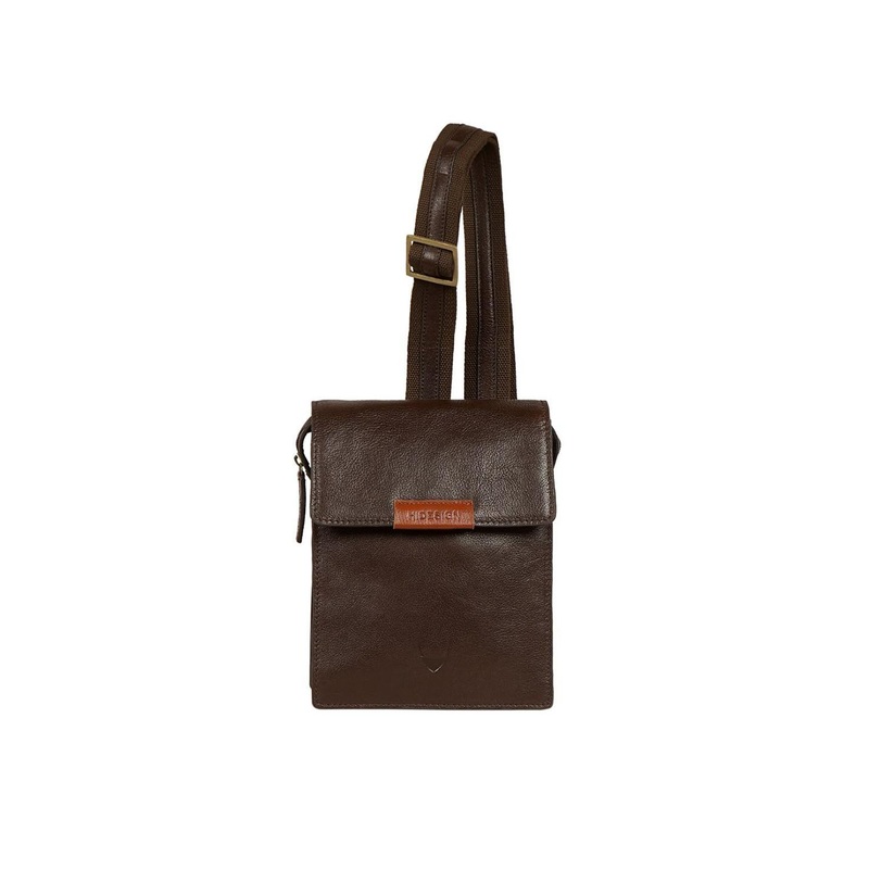 Hidesign Men Textured Messenger Bag