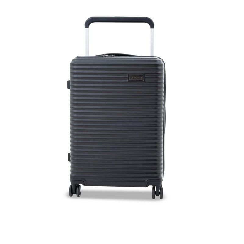 NOVEX Textured Hard-Sided Medium Trolley Bag