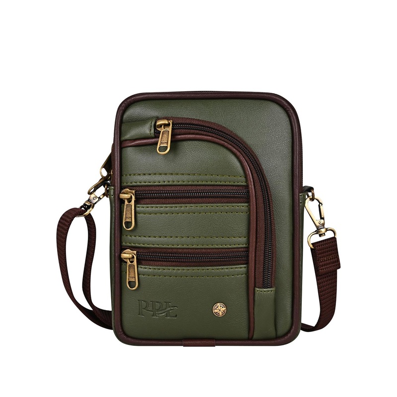 Pramadda Pure Luxury Men Solid Messenger Bag