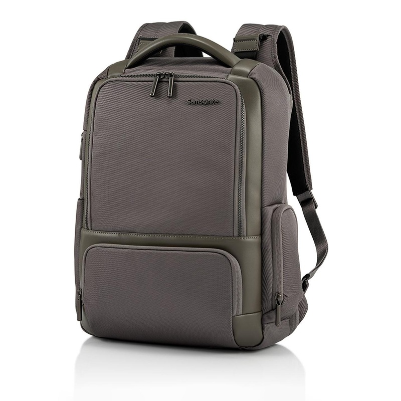 Samsonite Men Solid Laptop Compatibility Large Backpack