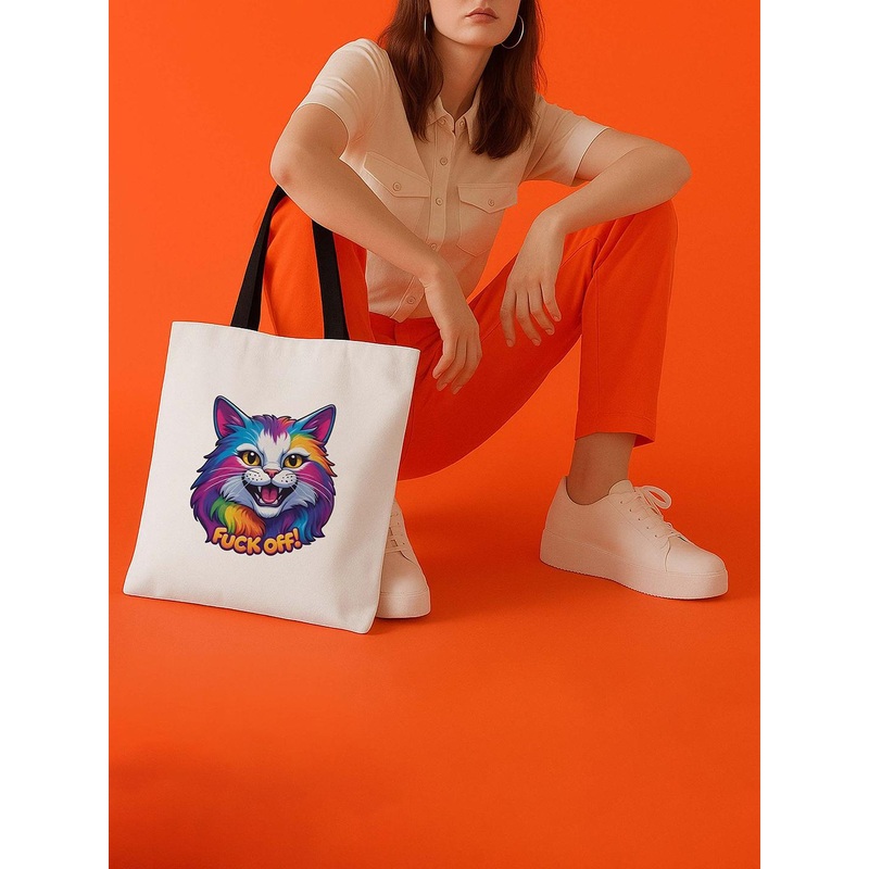 ARTBUG Unisex Animal Printed Shopper Tote Handbags