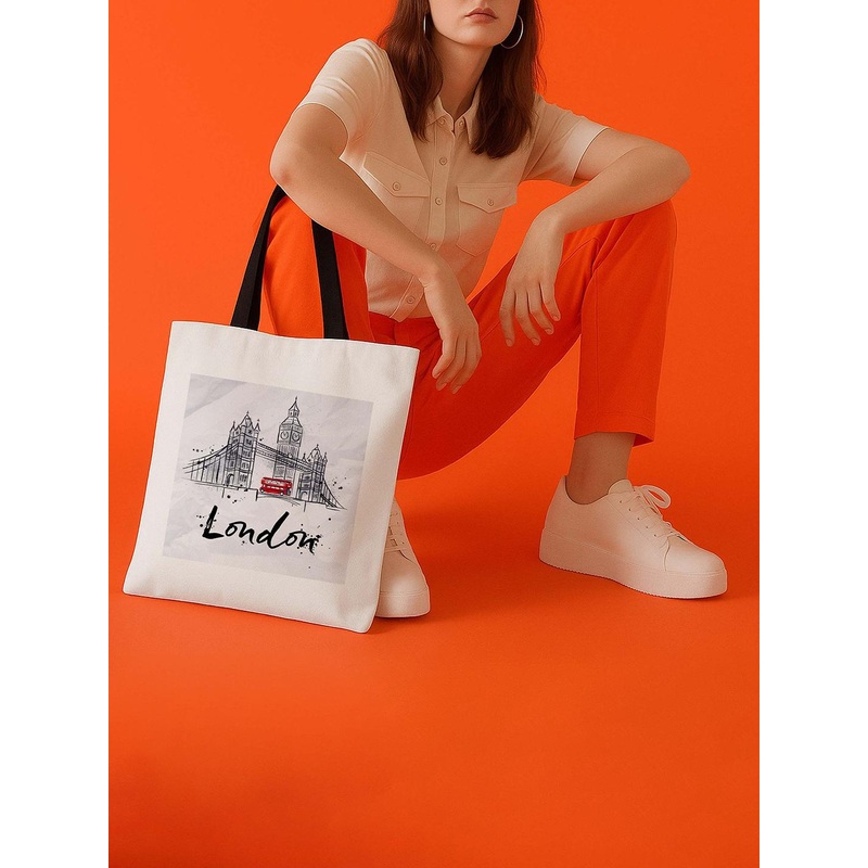 ARTBUG Unisex Graphic Printed Shopper Tote Bag