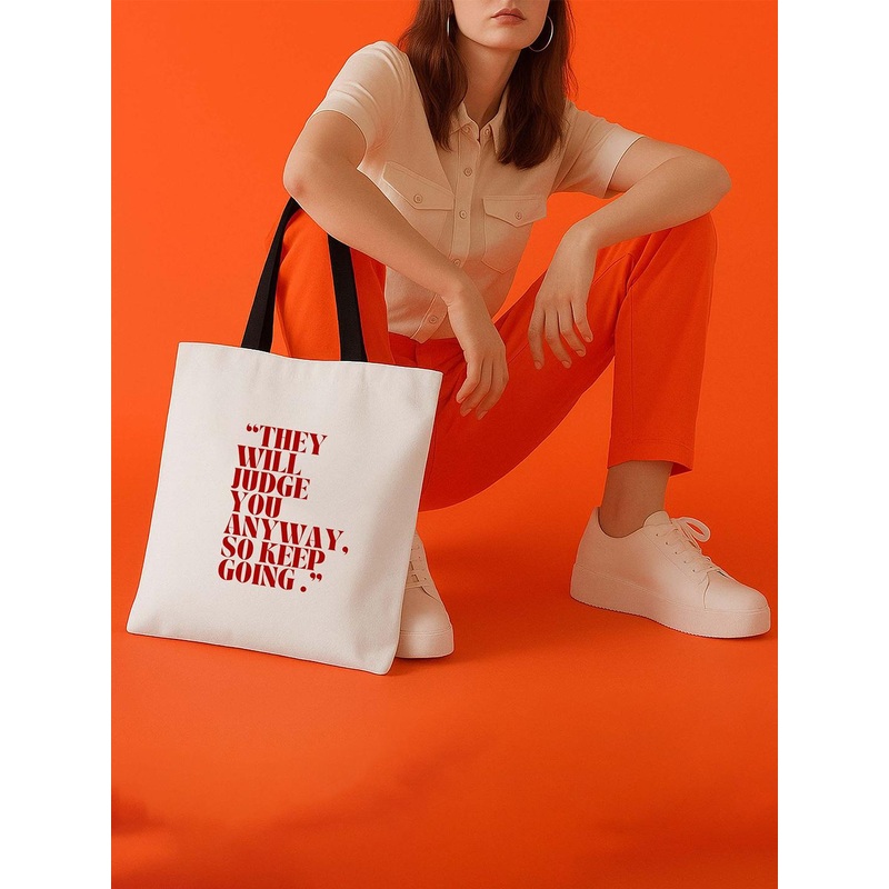 ARTBUG Unisex Printed Shopper Tote Bag