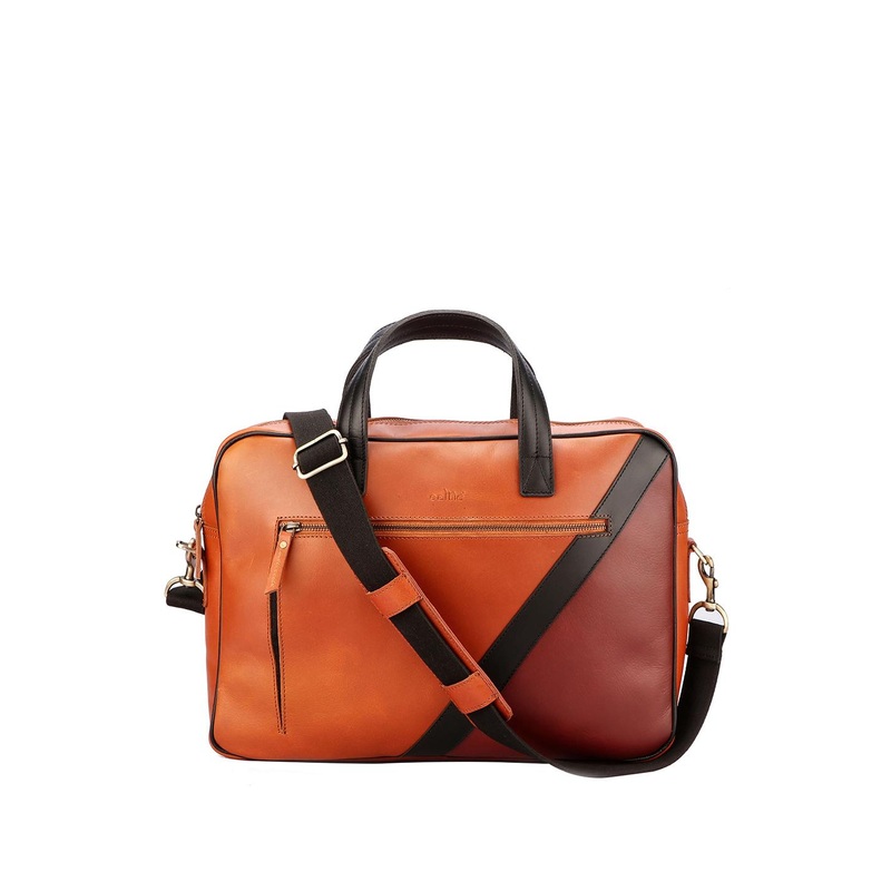 Celtic Unisex Leather Laptop Bag