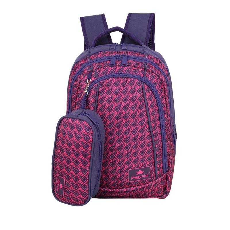 ECHOBOOMERS Unisex Geometric Backpack