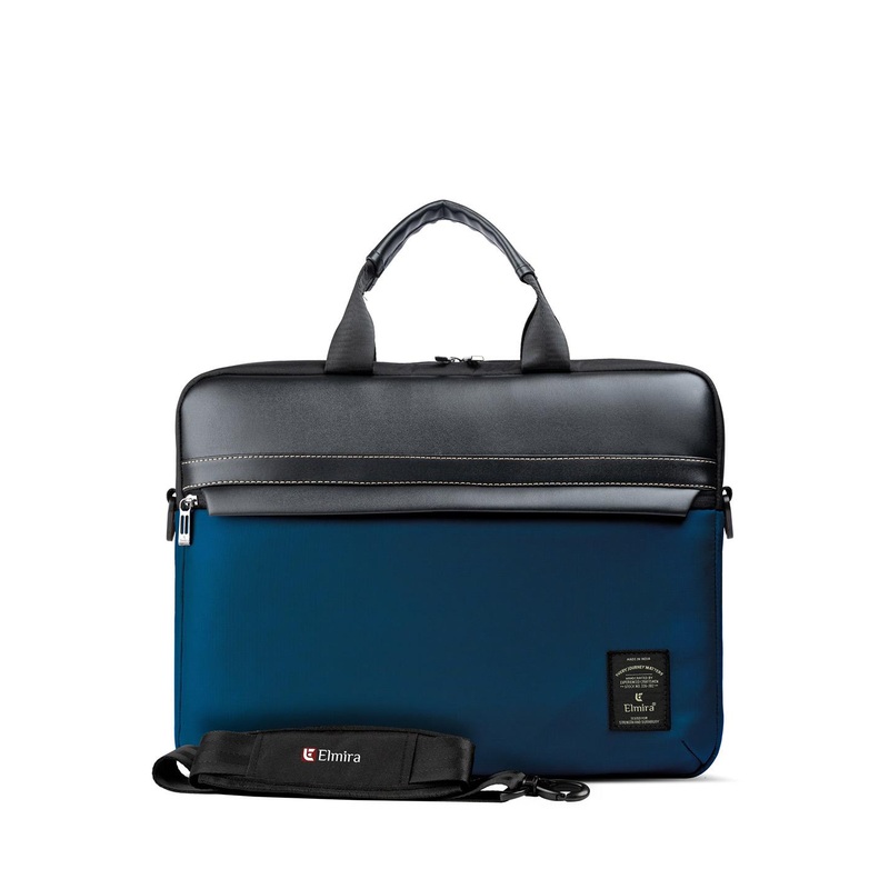 Elmira Unisex Colourblocked Laptop Bag