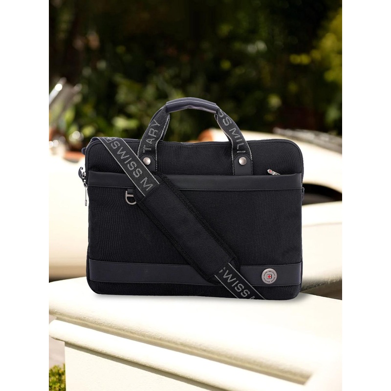 SWISS MILITARY Comfortable Shoulder Pad Flicker Laptop Sling Bag