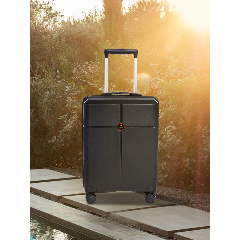 SWISS MILITARY JAZZ Hard-Sided Lightweight & Durable Cabin Trolley Bag