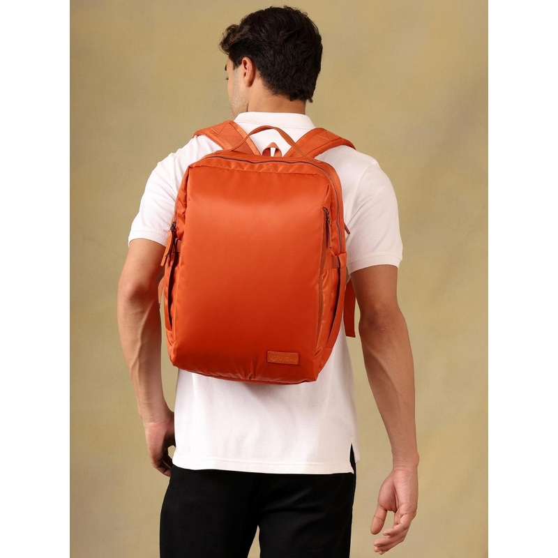 VISMIINTREND Unisex Brand Logo Laptop Backpack With Anti-Theft