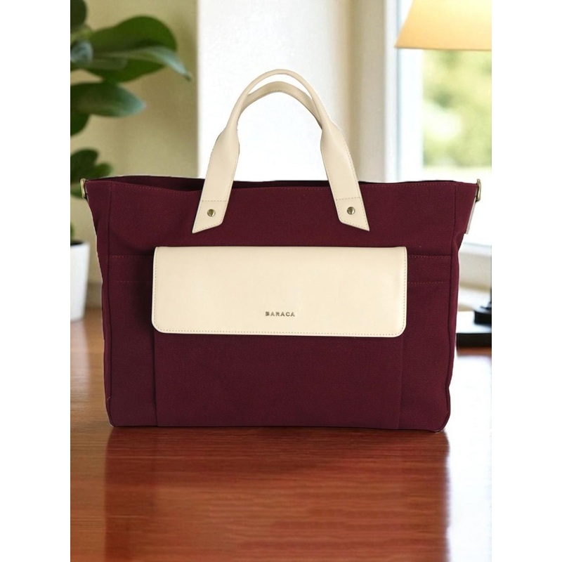 Baraca Unisex Leather Laptop Bag