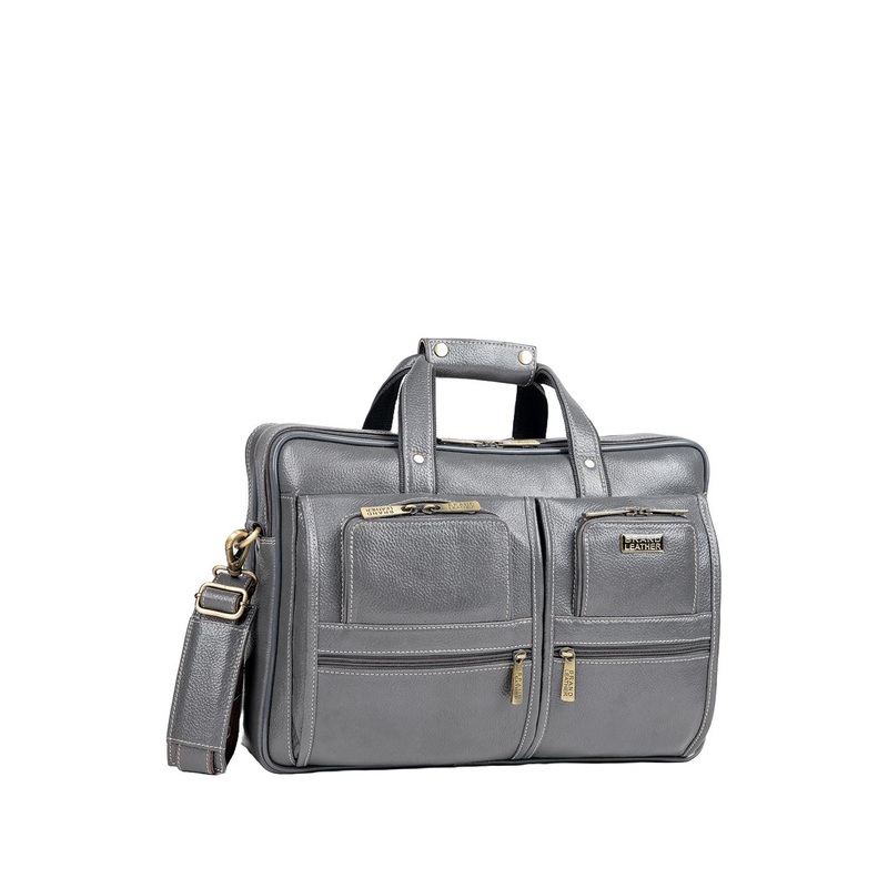 BRAND LEATHER Men Leather Laptop Bag
