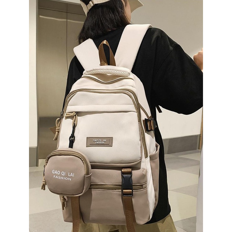 Briafinz Unisex Backpack with Compression Straps