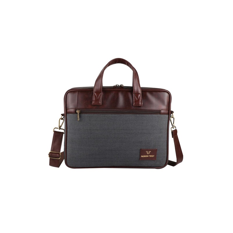 Fashion twist Unisex Textured Laptop Bag