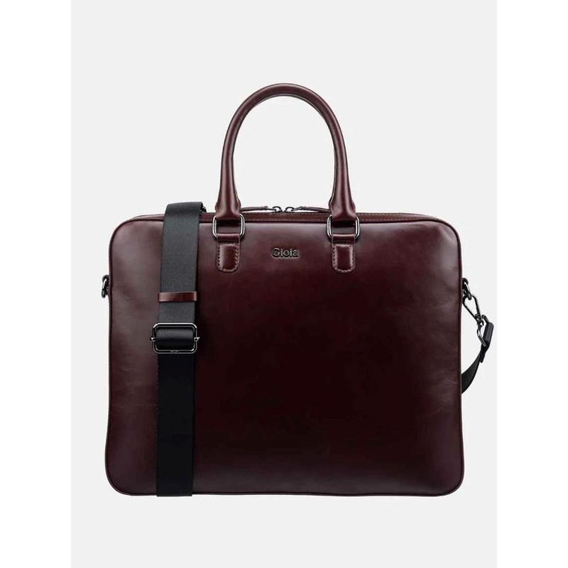 GIOIA Burgundy Enzo Laptop Bag