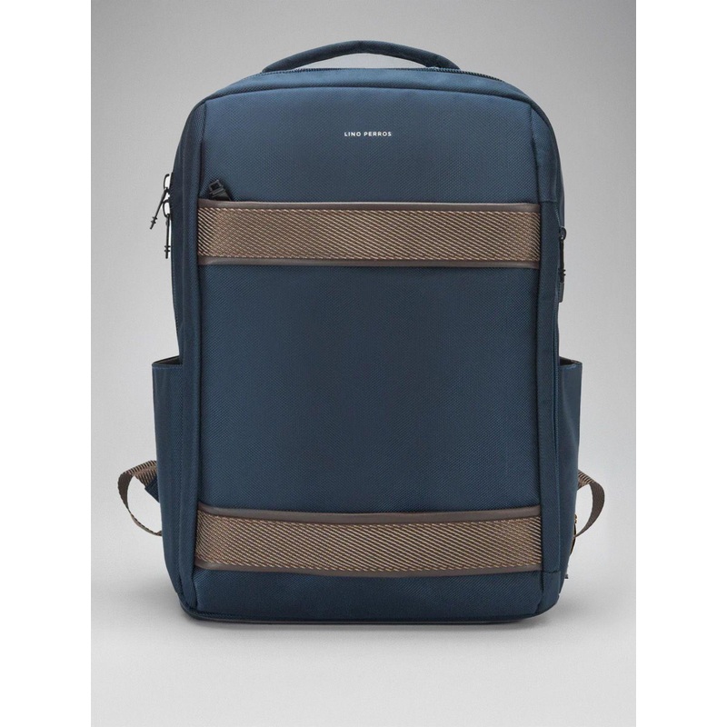 Lino Perros Men Colourblocked Backpack