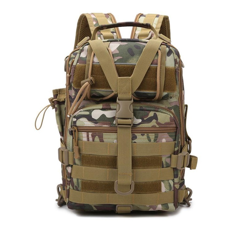 Mast & Harbour Men Large Camouflage Backpack
