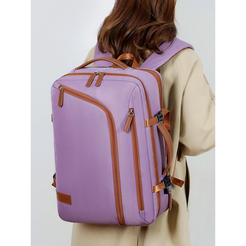 Mast & Harbour Unisex Medium Backpack With Compression Straps