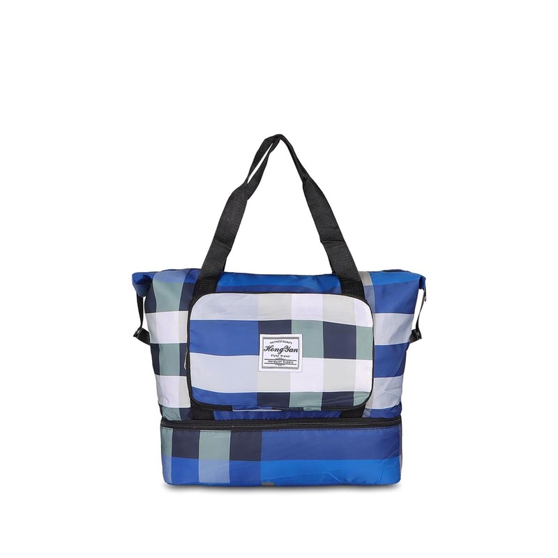 Polo Class Unisex Checked Shopping Tote Bag
