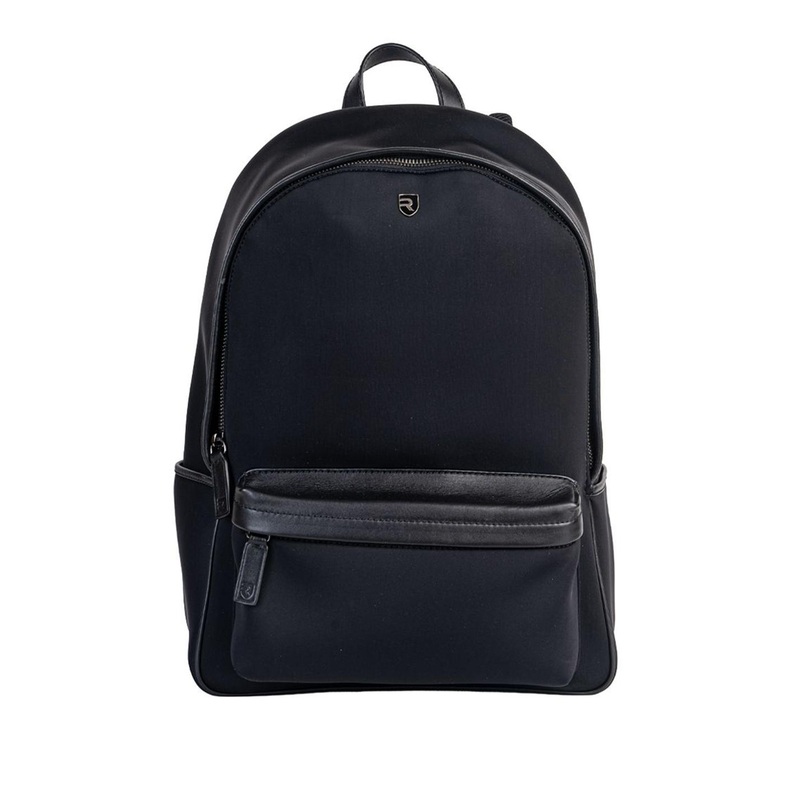 Revup Unisex Leather Backpack with Mesh Padding