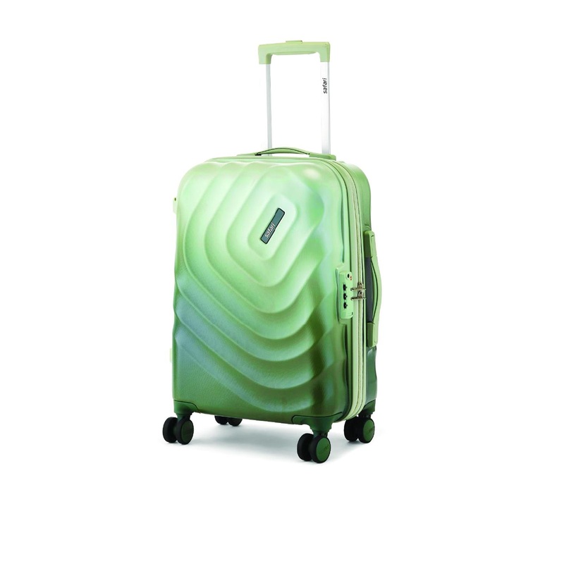 Safari Select Haze Textured 8 Wheels TSA Lock Hard Case Large Trolley Bag