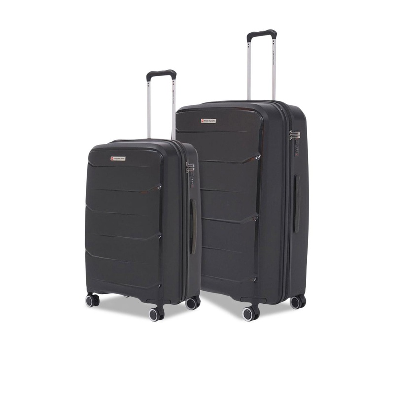 SWISS MILITARY Edge Set Of 2 Hard Sided Trolley Bag