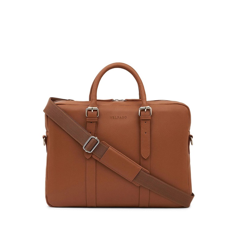 Velpaso Unisex Textured Laptop Messenger Bag