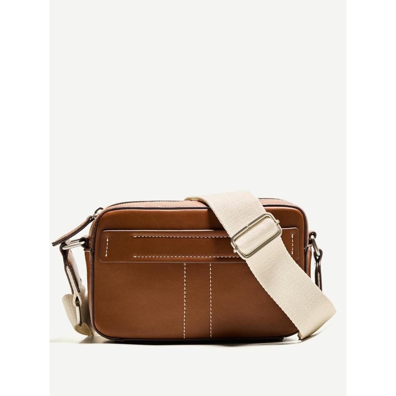 Bershka Crossbody Sling Bag with Quilted