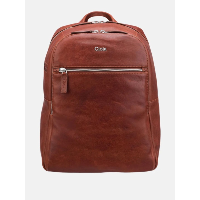 GIOIA Mens Bordeaux Louis Medium Backpack