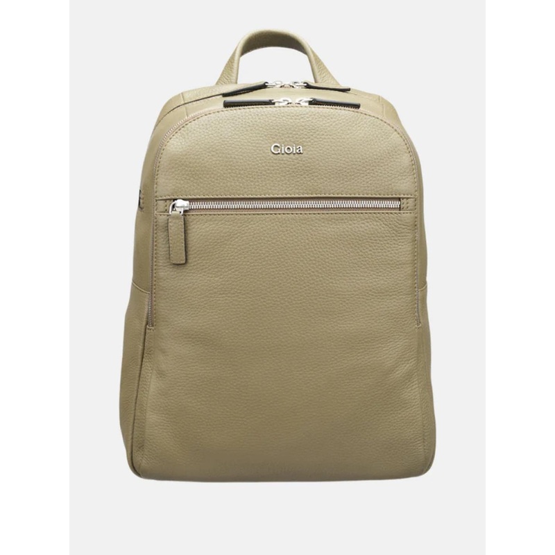GIOIA Mens Olive Louis A Medium Backpack